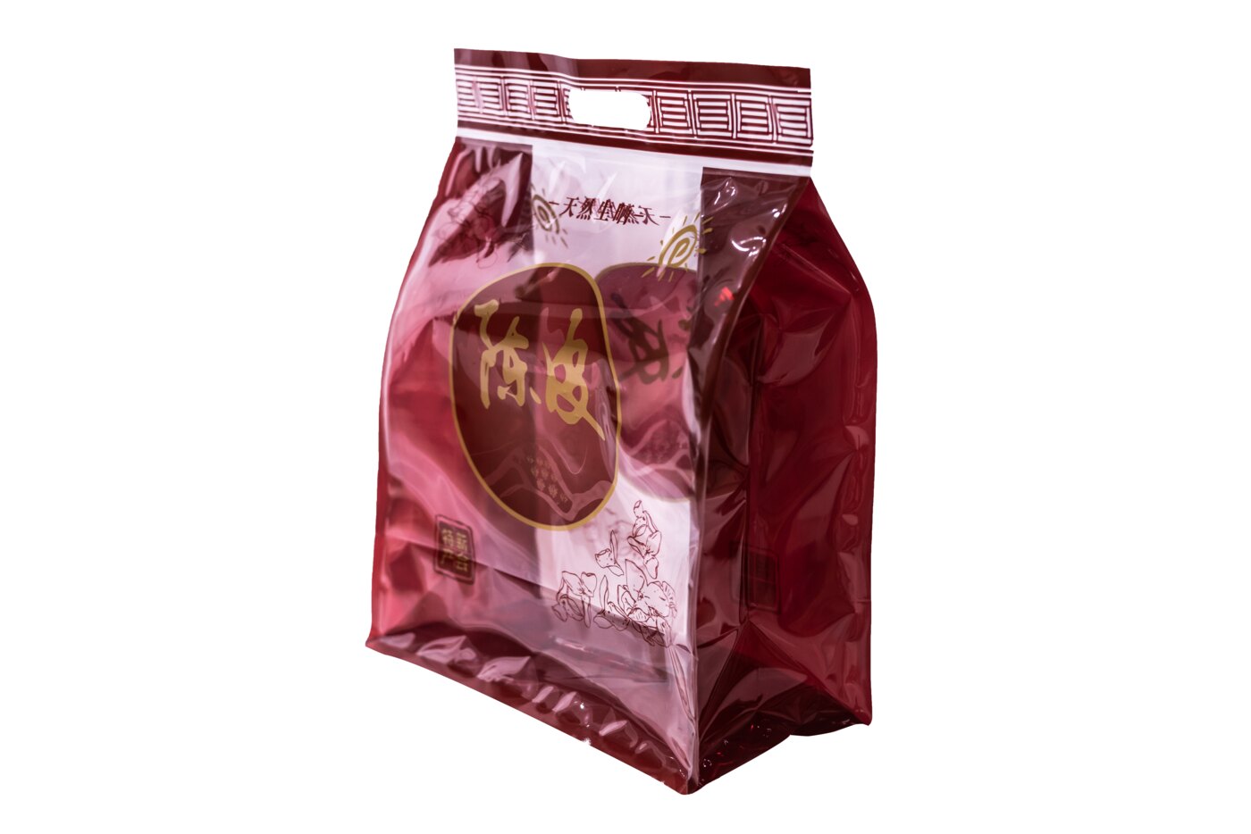 Quad Seal Bag With Openable Window